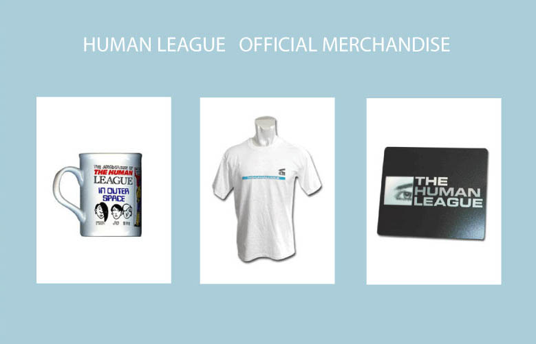 The Human League Merchandise Mugs T-Shirts Mousemats